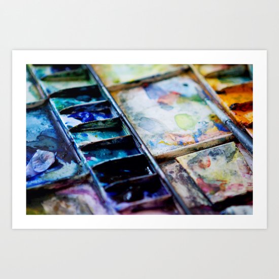 Watercolors Art Print