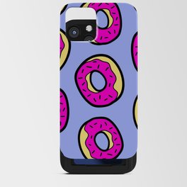 Pink Donut iPhone Card Case