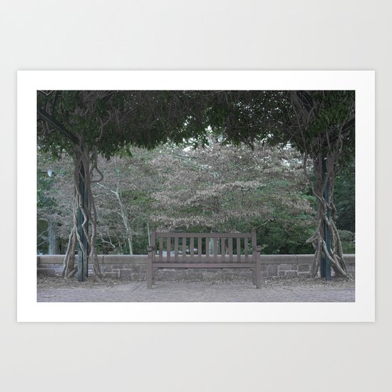 splash of green Art Print