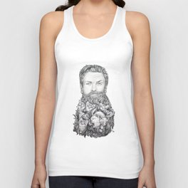 Kitten Beard Tank Top