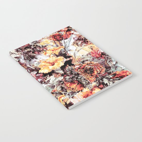 RPE FLORAL ABSTRACT Notebook