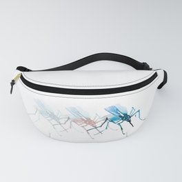 Mosquitoes / Abstract animal portrait. Fanny Pack