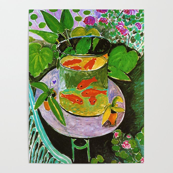 Henri Matisse Goldfish Poster