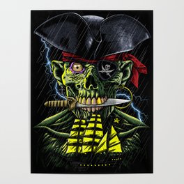 Zombie Pirate  Poster
