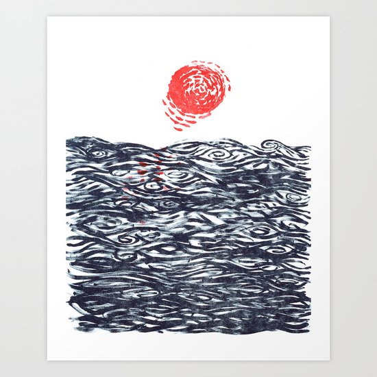 Sea Picture No. 5 Art Print