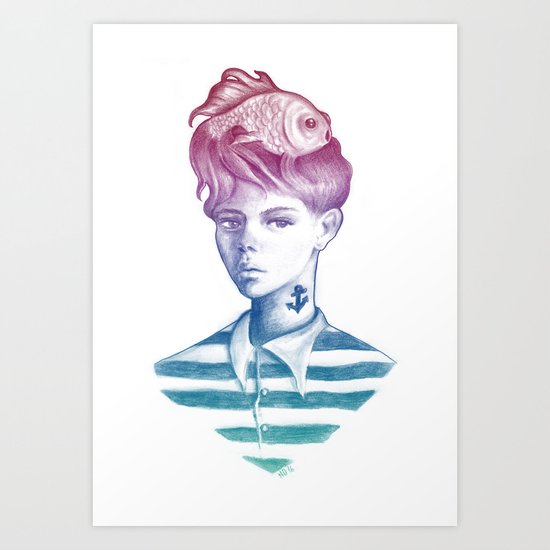 Travel Companion Art Print