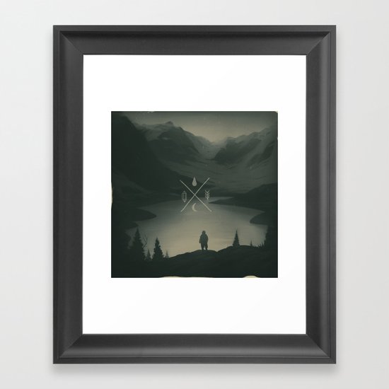 Wander Framed Art Print