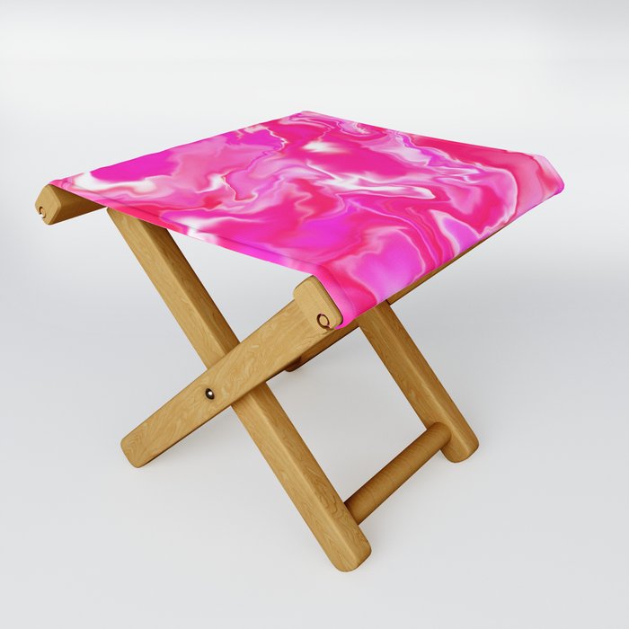 Pink cheap folding stool