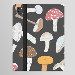 mushroom pattern / fungi lovers / wild life iPad Folio Case