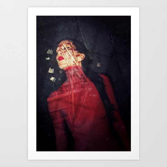 Cemetery In My Mind Art Print