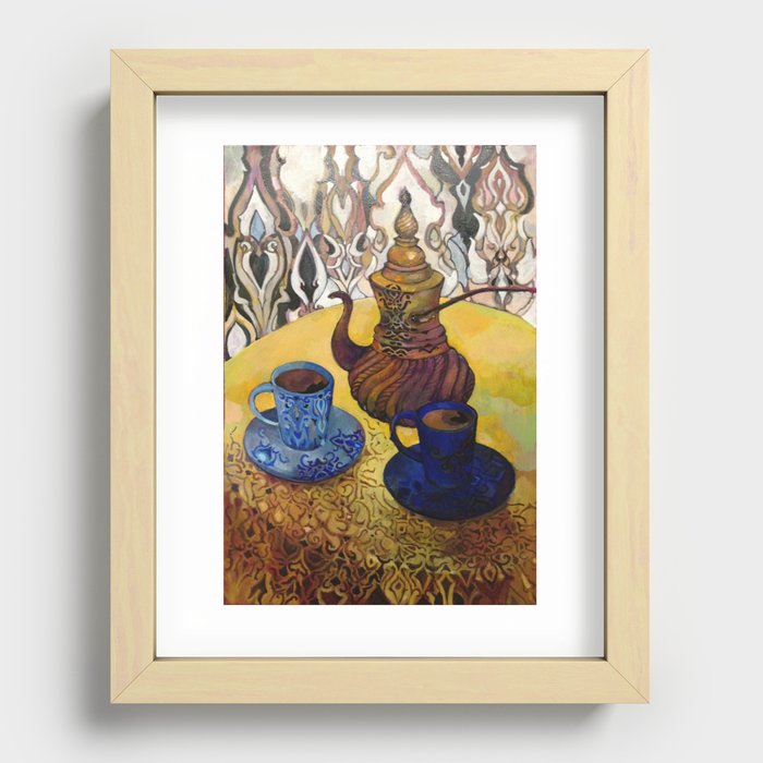 Spicy coffee Recessed Framed Print