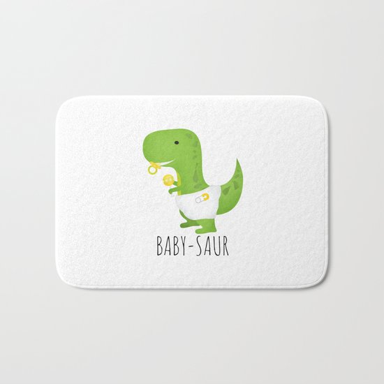 Baby-saur Bath Mat