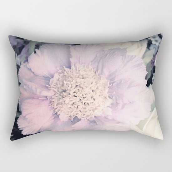 SOFT TOUCH - Purple Flower #1 Rectangular Pillow