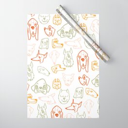 Dogs and Pups Wrapping Paper