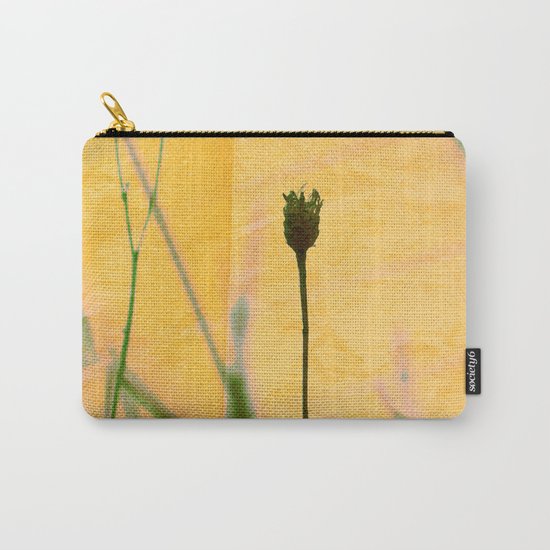 Polaroid photo yellow flower Carry-All Pouch