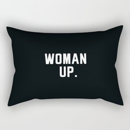 Woman Up Rectangular Pillow