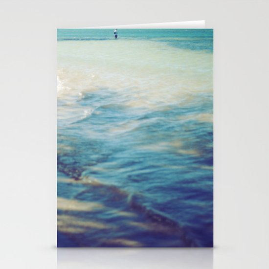 Fisherman in the distance, Mauritius II Stationery Cards