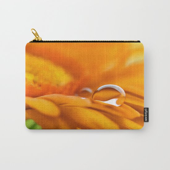 Gerbera water drops 141 Carry-All Pouch