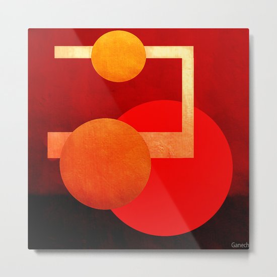 Formes 15 Metal Print
