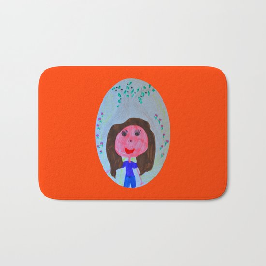 Elisavet loved the olive tree Bath Mat