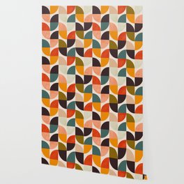 bauhaus mid century geometric shapes 9 Wallpaper