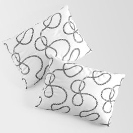 bicycle chain repeat pattern Pillow Sham