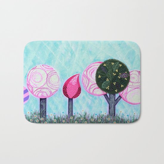 Pink grove Bath Mat