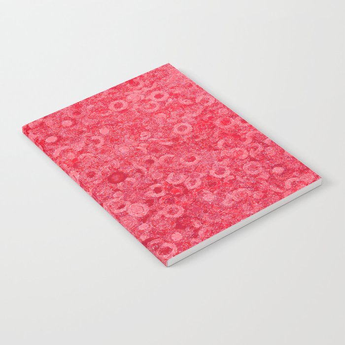 RED and PINK MASHED UP. Notebook