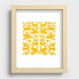 Mexican pattern Recessed Framed Print
