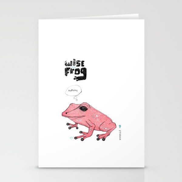 wise frog Stationery Cards