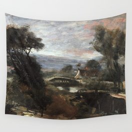 Landscape by John Constable Wall Tapestry