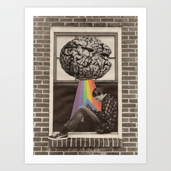 Knowledge is Power Art Print