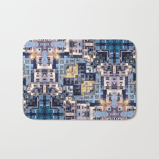 Community of Cubicles Bath Mat