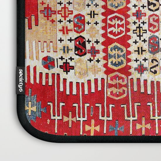 Sivrihisar Eskisehir Province Anatolian Kilim Laptop Sleeve By Vickybragomitchell Society6