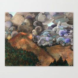 Wild Fire Canvas Print