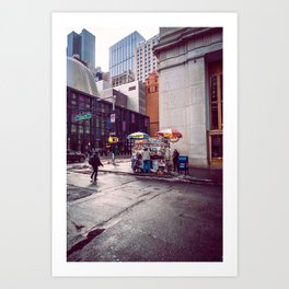 New York Street Art Print | Nyc, Travel, Foodcart, Photo, Architecture, Skyline, Usa, Cityscape, Manhattan, Newyorkcity 