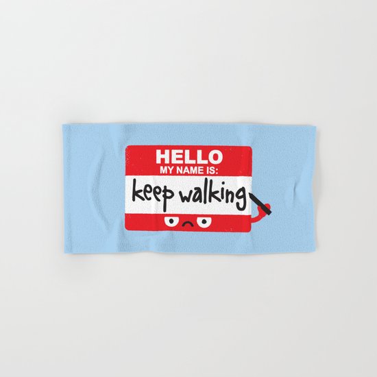 The Red Badge of Discourage Hand & Bath Towel