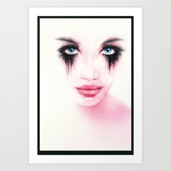 MonGhost XII - TheWarriorGirl Art Print