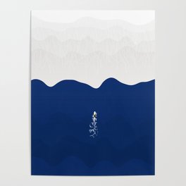 Lone Surfer  Poster