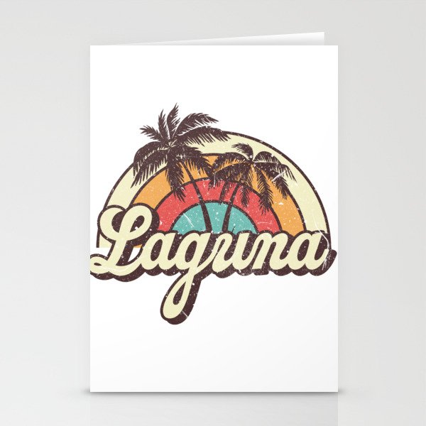 Laguna beach city Stationery Cards