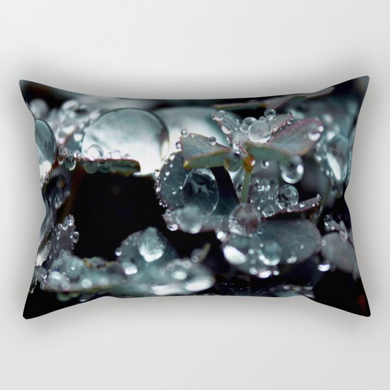 Crystal Drops Rectangular Pillow