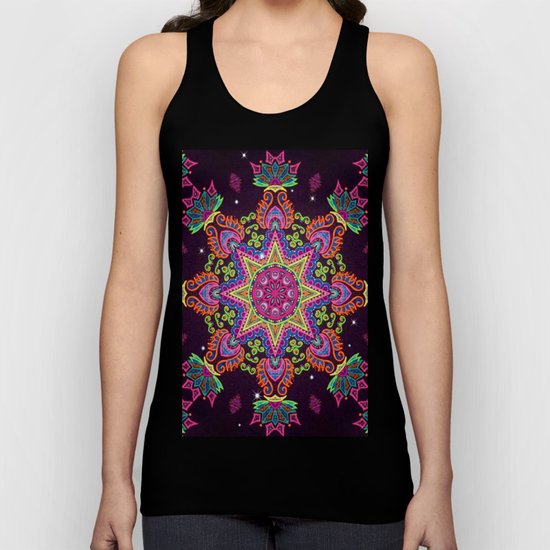 Mandala Unisex Tank Top