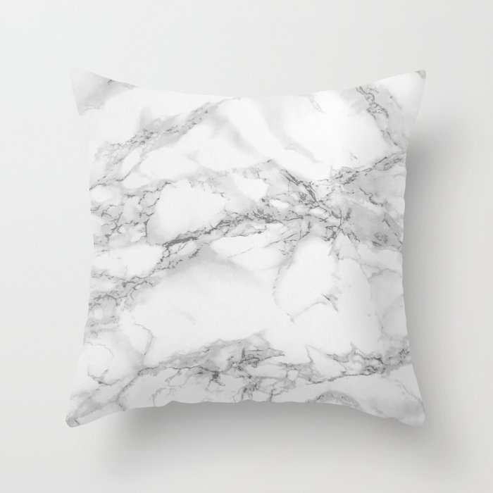 Marble Throw Pillow