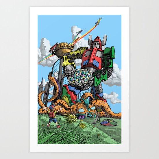 Breakfast Time! Art Print