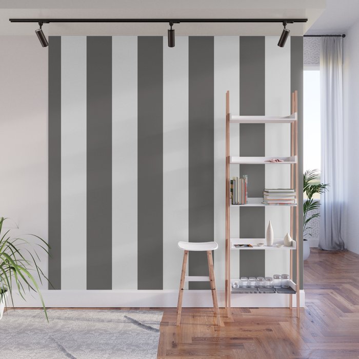Ash Gray And White Vertical Cabana Tent Stripes Wall Mural By Honorandobey Society6 Enjoy and share your favorite beautiful hd wallpapers and background images. ash gray and white vertical cabana tent stripes wall mural by honorandobey