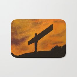 Angel of the North STAND STRONG Bath Mat