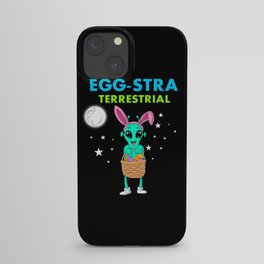Alien egg-stra terrestrial iPhone Case