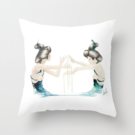 Accomplice Throw Pillow