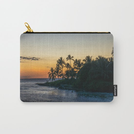 tropical island Carry-All Pouch