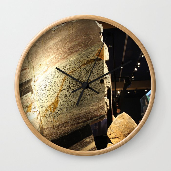 Rock Structure Wall Clock